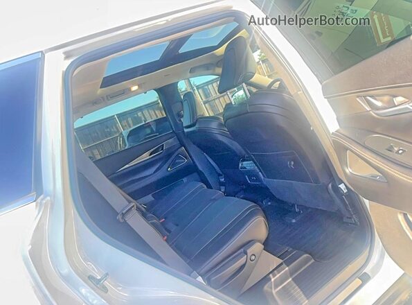 5N1AL1FR4SC338327 2025 INFINITI QX60 White Вид салону спереду