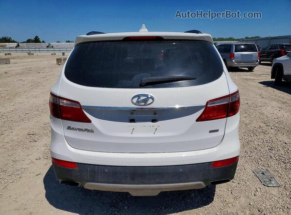 KM8SR4HF8GU134400 2016 HYUNDAI SANTA FE White 