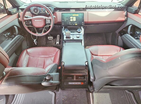 SAL1L9FU6PA125169 2023 LAND ROVER RANGE White Widok zestawu wskaźników