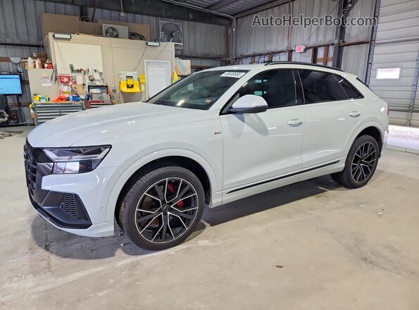 WA1EVBF1XND033763 2022 AUDI Q8 White Задня ліва чверть