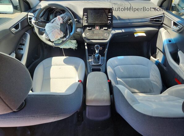 KMHC65LC5MU245594 2021 HYUNDAI IONIQ Silver Вид щитка приладів