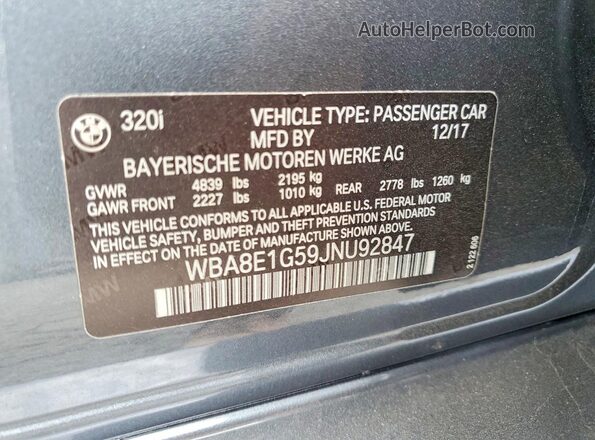 WBA8E1G59JNU92847 2018 BMW 7 SERIES Black 
