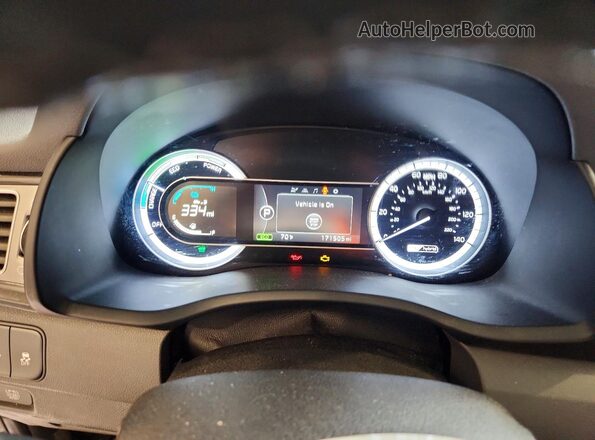 KNDCC3LC4H5052676 2017 KIA NIRO Серебряный Вид подкапотного пространства
