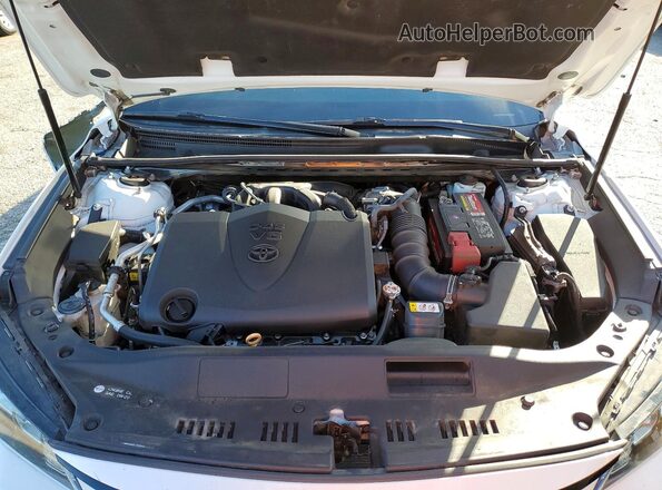 4T1FZ1FB2LU044413 2020 TOYOTA AVALON White Widok wnętrza z tyłu