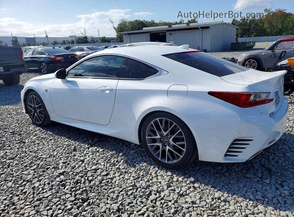 JTHHA5BC3H5005131 2017 LEXUS RC White Задня права чверть
