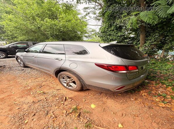 KM8SR4HF2HU185683 2017 HYUNDAI SANTA Gray Front right
