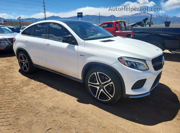 4JGED6EB4HA061697 2017 MERCEDES-BENZ GLE White Widok z przodu