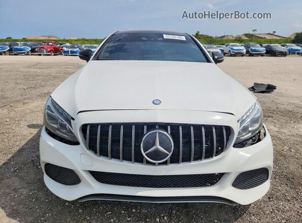 WDDWJ4KB6HF400091 2017 MERCEDES-BENZ C White 