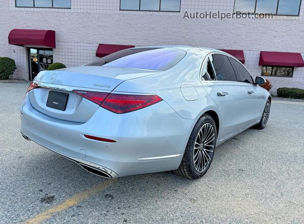 W1K6G7GB1MA018793 2021 MERCEDES-BENZ S Серебряный Вид спереди
