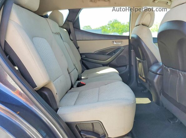 5XYZT3LB9JG572466 2018 HYUNDAI SANTA Gray 