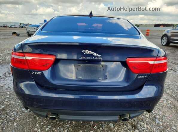 SAJAD4FX4JCP34355 2018 JAGUAR XF Blue Front interior view
