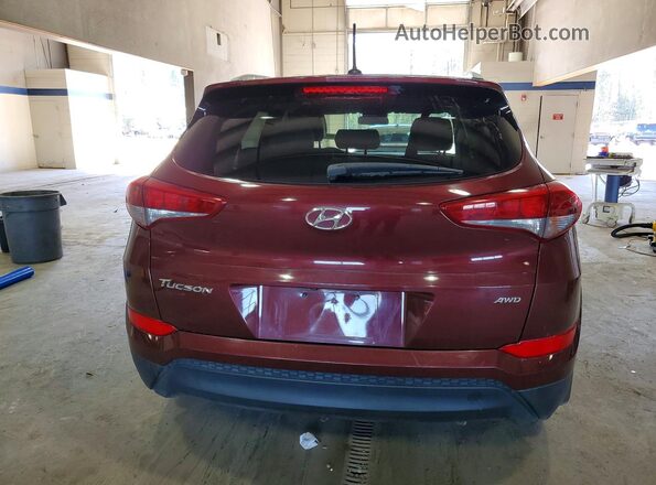 KM8J3CA49HU504495 2017 HYUNDAI TUCSON Red 
