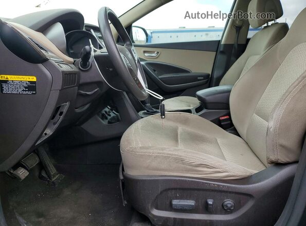 KM8SM4HF7HU212794 2017 HYUNDAI SANTA FE Синий 