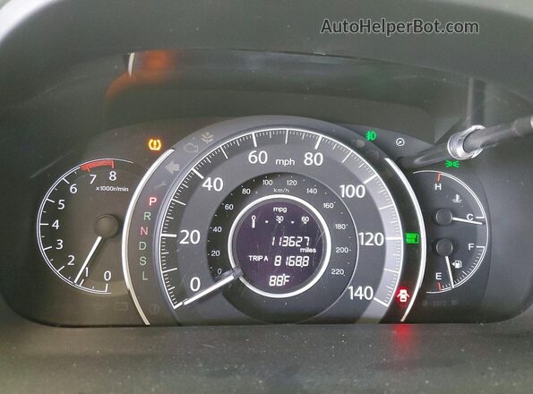 2HKRM4H5XGH611458 2016 HONDA CRV Silver 