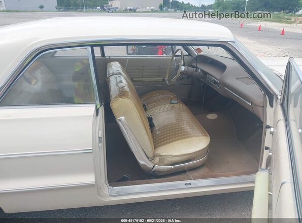41847J309955      1970 CHEVROLET IMPALA Кремовый Вид салона спереди