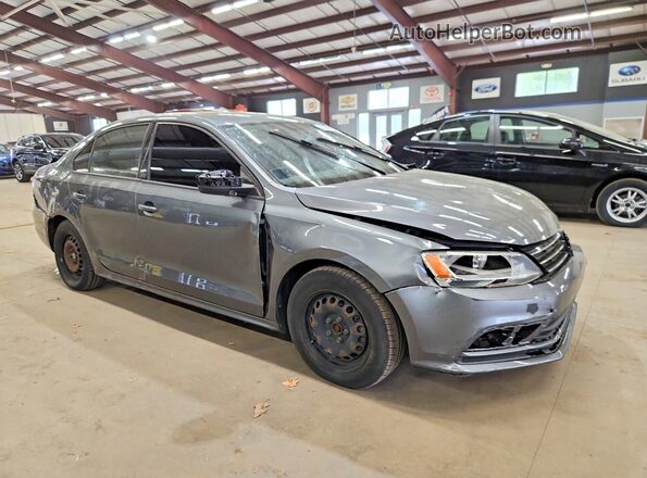 3VW267AJ2GM383693 2016 VOLKSWAGEN JETTA Серый 