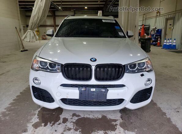 5UXWX7C56H0U42815 2017 BMW X3 White 