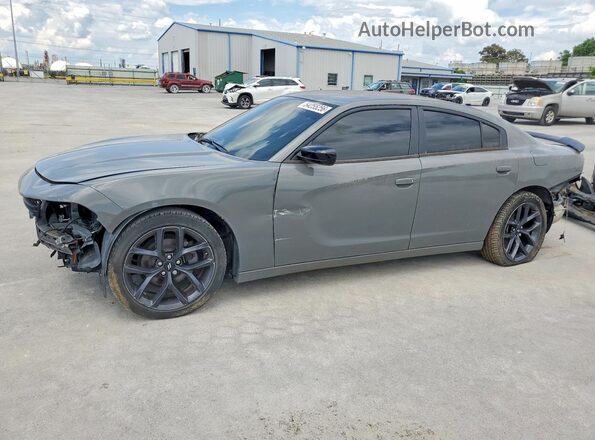 2C3CDXBG3KH715507 2019 DODGE CHARGER Серый Задняя левая четверть