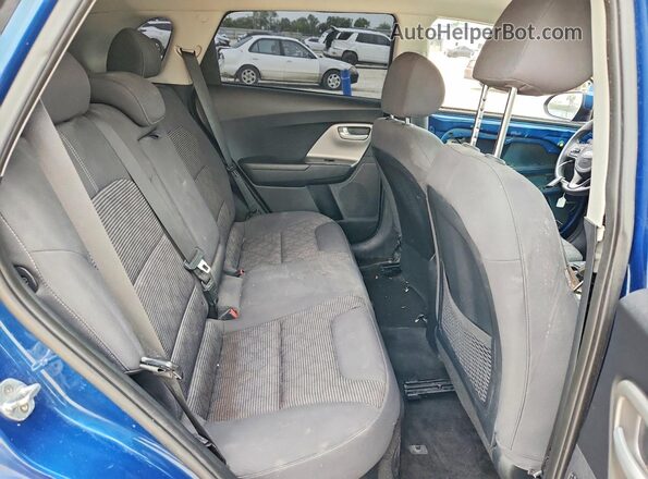KNDCB3LC6H5047076 2017 KIA NIRO Blue უკანა სალონის ხედი