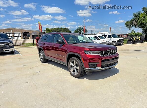 1C4RJKBG0M8173017 2021 JEEP GRAND Burgundy 