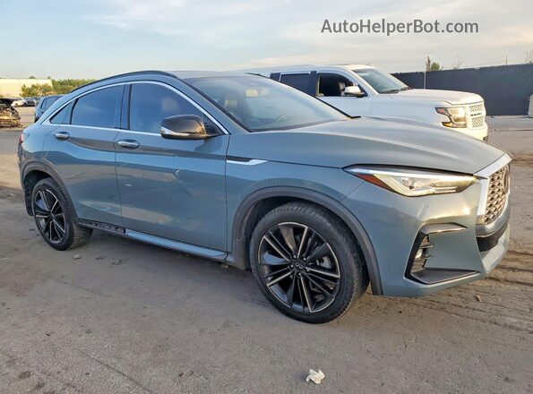3PCAJ5J30NF101703 2022 INFINITI QX55 Gray Դիմացի տեսք