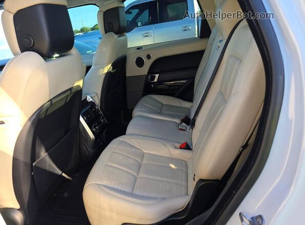 SALWV2REXJA188682 2018 LAND ROVER RANGE White Вид салону спереду