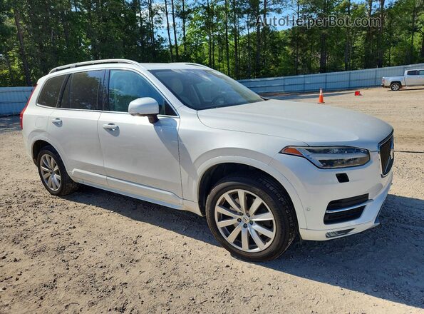 YV4A22PK9H1143372 2017 VOLVO XC90 Белый Вид спереди