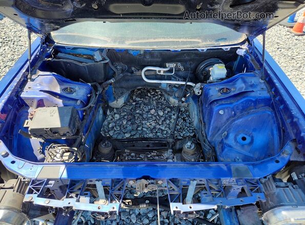 2C3CDZBT5JH205019 2018 DODGE CHALLENGER Blue უკანა სალონის ხედი