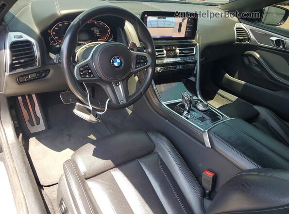 WBABC4C57KBU96451 2019 BMW M8 Black Vista del cuadro de instrumentos
