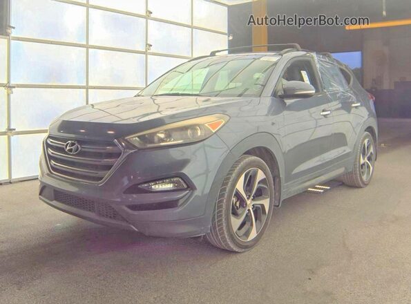 KM8J3CA28GU094821 2016 HYUNDAI TUCSON Gray 