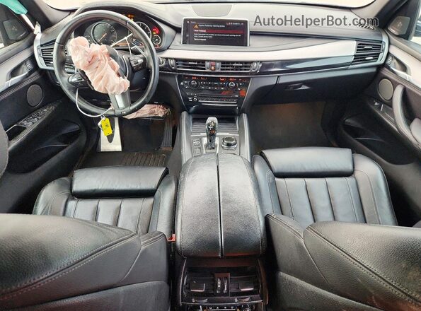 5UXKU0C59K0S97436 2019 BMW X6 Gray Вид щитка приладів