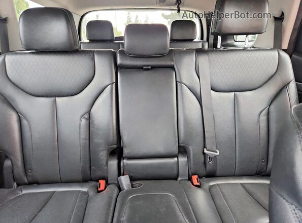 KM8R44HE5NU350366 2022 HYUNDAI PALISADE Gray Вид задньої частини салону