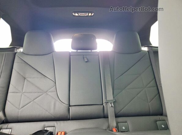 WB523CF08RCP61875 2024 BMW IX Gray Rear interior view