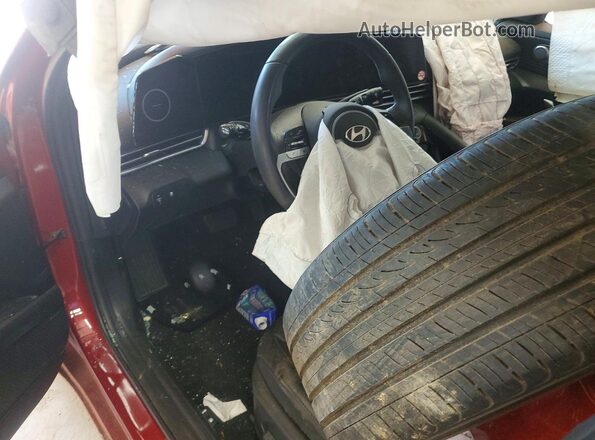 KMHLP4DG1SU872184 2025 HYUNDAI ELANTRA Red Вид щитка приладів