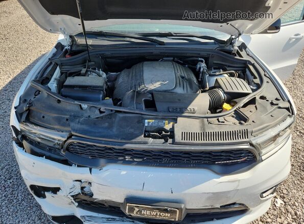 1C4SDJCT0RC159427 2024 DODGE DURANGO White Vista de la etiqueta del VIN