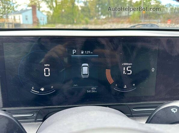 KM8HBCAB3SU203583 2025 HYUNDAI KONA Blue Widok tylnych siedzeń