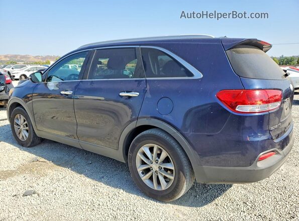 5XYPG4A56JG360932 2018 KIA SORENTO Blue 
