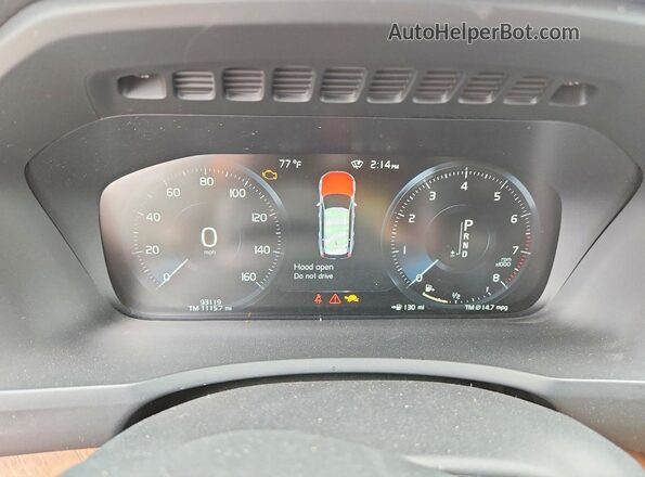YV4A22PL8J1194327 2018 VOLVO XC90 Черный Вид задних сидений