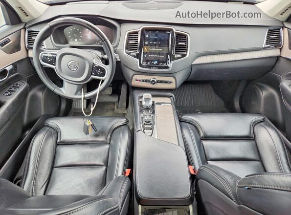 YV4BR00L0M1713714 2021 VOLVO XC90 Black Սարքավորումների վահանակի տեսք