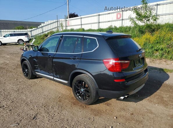 5UXWX9C33H0T21993 2017 BMW X3 Black Trasero derecho