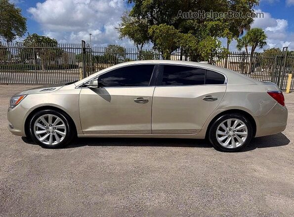 1G4GB5G35GF172002 2016 BUICK LACROSSE Gold Vista de la etiqueta del VIN