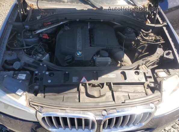 5UXWX7C53G0K36575 2016 BMW X3 Синий Вид наклейки с VIN-кодом