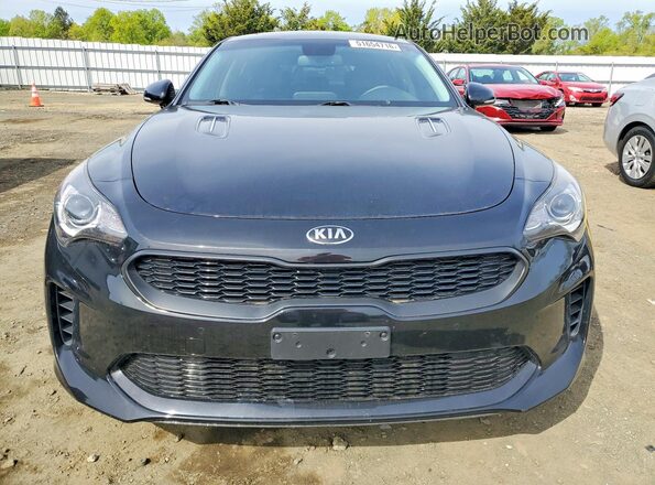 KNAE15LA3J6017360 2018 KIA STINGER Black 