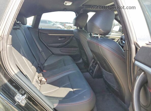 WBA4J1C58KBM12960 2019 BMW 4 SERIES Black უკანა სალონის ხედი