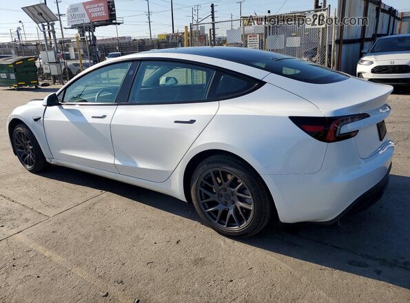 5YJ3E1EAXSF914640 2025 TESLA MODEL White 