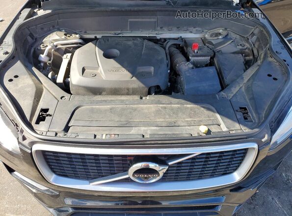 YV4A22PM4K1448612 2019 VOLVO XC90 Black Widok komory silnika