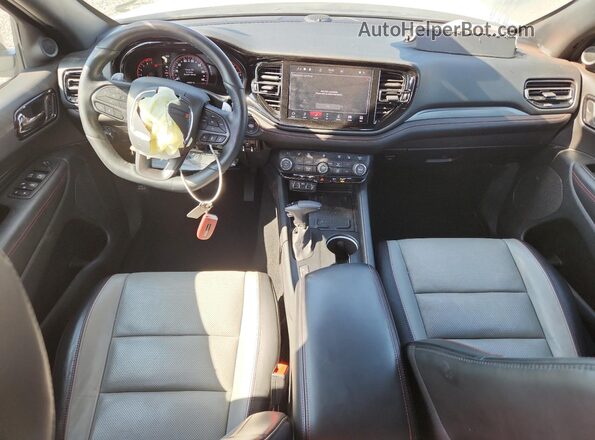 1C4SDJCT0RC159427 2024 DODGE DURANGO White Vista del cuadro de instrumentos