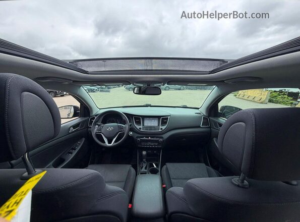 KM8J3CA2XJU794296 2018 HYUNDAI TUCSON Black 