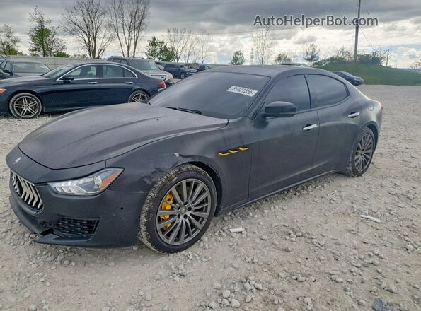 ZAM57YTA5J1301682 2018 MASERATI ALL OTHER Black Trasero izquierdo
