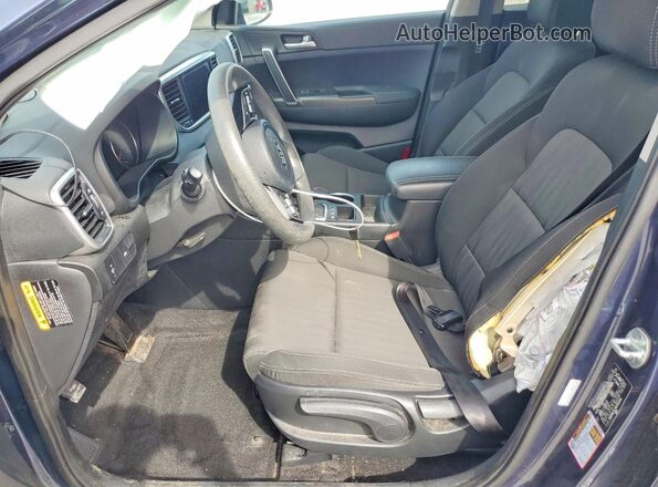 KNDPMCAC4M7913435 2021 KIA SPORTAGE Blue Widok deski rozdzielczej